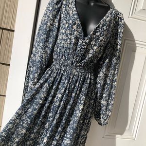 Barney’s/Natalie Martin maxi! Long sleeve, silky